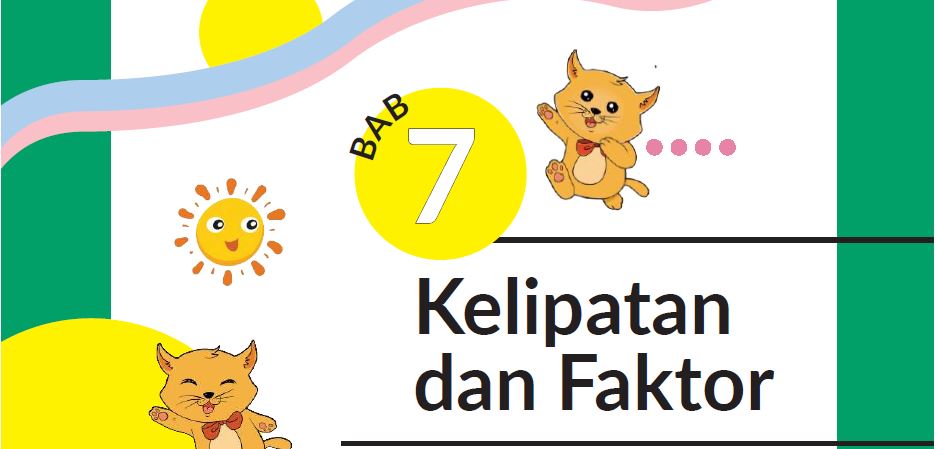 Soal Matematika kls 5 SD Bab  7 : Kelipatan dan Faktor